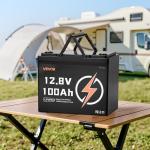VEVOR 12V 100Ah LiFePO4 Battery for Home Energy