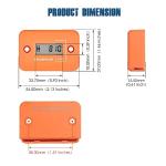 Runleader Mini Digital Tach Hour Meter for Engines