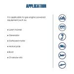 Runleader Mini Digital Tach Hour Meter for Engines