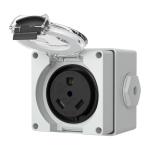 STARELO 30Amp Outdoor RV Power Outlet Box