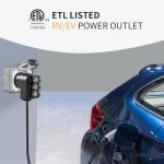 STARELO 30Amp Outdoor RV Power Outlet Box