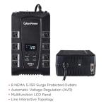 CyberPower 825VA LCD UPS Battery Backup & Surge Protector