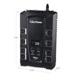 CyberPower 825VA LCD UPS Battery Backup & Surge Protector