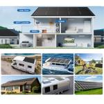 100W Solar Panel Kit with Charge Controller and Mounts