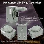 50 Amp Generator Cord and Inlet Box Combo Kit