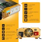 Krieger 1100 Watt 12V Power Inverter with Kit