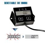 Runleader Digital Timer Tachometer for Equipment