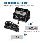 Runleader Digital Timer Tachometer for Equipment