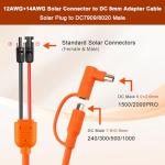 30FT Solar Charge Extension Cable for Power Stations