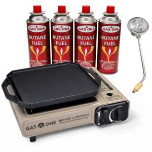 Dual Fuel Propane and Butane Camping Stove