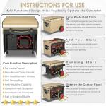 Heavy Duty Waterproof Generator Cover for 5000W-10000W