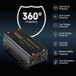 WZRELB 300W Pure Sine Wave Inverter with Display