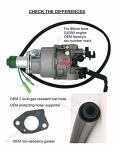 YAMAKATO Gasoline Generator Carburetor Kit for 420cc+