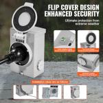 VEVOR 30 Amp Generator Cord and Inlet Box Kit