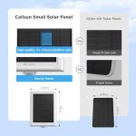 Solar Panel Charger for Ring Cameras - White