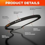 PIX A66/4L680 Heavy-Duty V-Belt for Generators