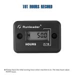 Runleader Digital Hour Meter for Small Engines