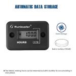 Runleader Digital Hour Meter for Small Engines