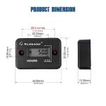 Runleader Digital Hour Meter for Small Engines