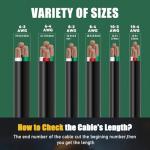 75ft 10/3 Portable Power Cable for Generators