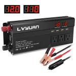 1000W Car Power Inverter with USB and Outlets