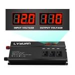 1000W Car Power Inverter with USB and Outlets