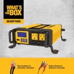 DEWALT 1000W Car Power Inverter with LCD Display
