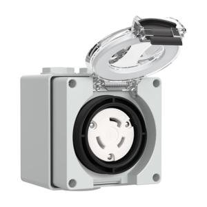 Muelnmey 30Amp Locking Female Plug Connector 125V