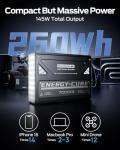 MOVE SPEED 260Wh Portable Power Station with Flashlight