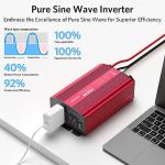 500W Pure Sine Wave Car Power Inverter