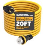 20FT NEMA L14-30P to SS2-50R Generator Adapter Cord