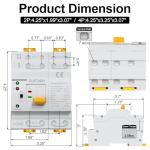 GUETNEU 63A ATS Dual Power Transfer Switch