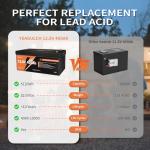 400Ah 12V LiFePO4 Battery for RV, Solar, Off-Grid