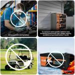 400Ah 12V LiFePO4 Battery for RV, Solar, Off-Grid