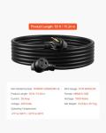 50ft VEVOR 30-Amp Generator Extension Cord 250V
