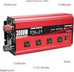 Cantonape 3000W Inverter with LCD Display & Remote