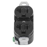 Double Industrial Plug Socket 20A 125V Outlet