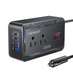 Vansoet 200W Car Power Inverter with Fast Charging