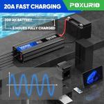 POXURIO 1500W Sump Pump Battery Backup System
