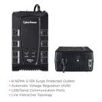 CyberPower 800VA UPS Battery Backup & Surge Protector