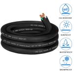 10 AWG SJOOW Portable Power Cable - 15ft