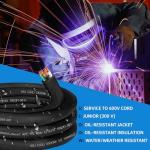 10 AWG SJOOW Portable Power Cable - 15ft