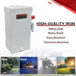 100A Double-Throw Generator Transfer Switch 24000W