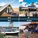 JAOTREL Adjustable Solar Panel Mount with Tilt Legs