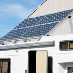 JAOTREL Adjustable Solar Panel Mount with Tilt Legs