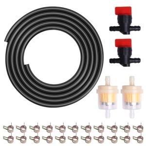 Eunice 10ft Fuel Line Hose Kit for Generators