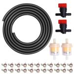 Eunice 10ft Fuel Line Hose Kit for Generators
