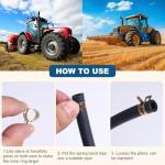 Eunice 10ft Fuel Line Hose Kit for Generators