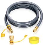 15FT Natural Gas Hose for Generators and Appliances
