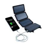 QuadraPro Solar Power Bank - 5.5W 4-Panel Charger